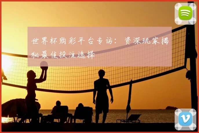 世界杯购彩平台专访：资深玩家揭秘最佳投注选择