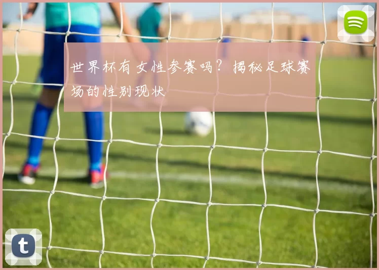 世界杯有女性参赛吗?揭秘足球赛场的性别现状