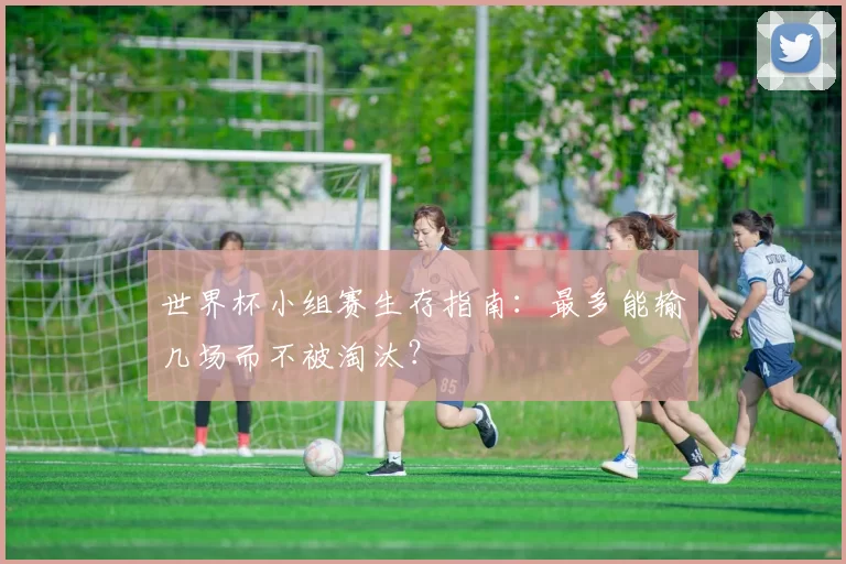 世界杯小组赛生存指南:最多能输几场而不被淘汰?